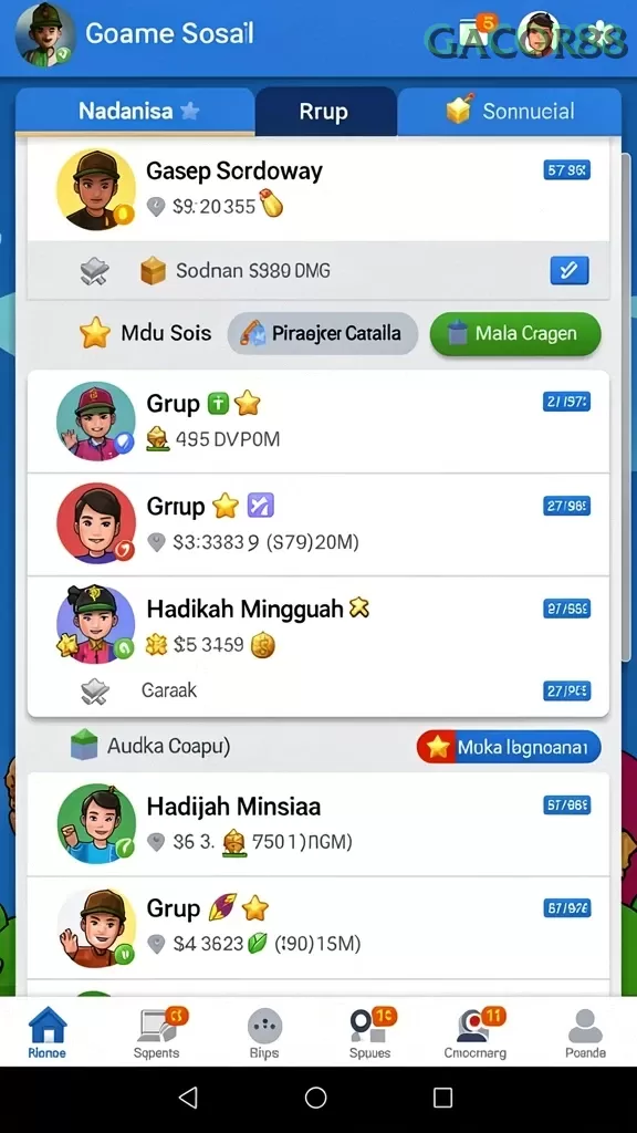 Galeri pratinjau visual gacor88 build APK resmi terbaru